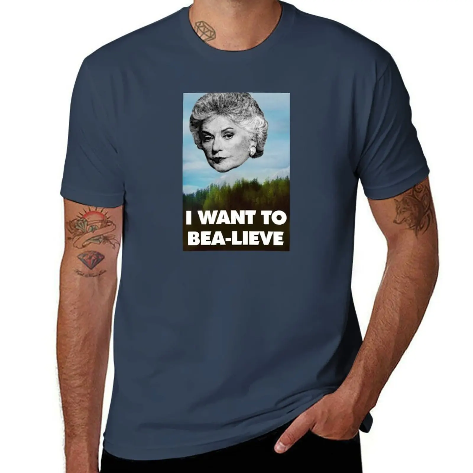 

Want I to Bea-lieve T-Shirt Big Size Daily Wear T-Shirt