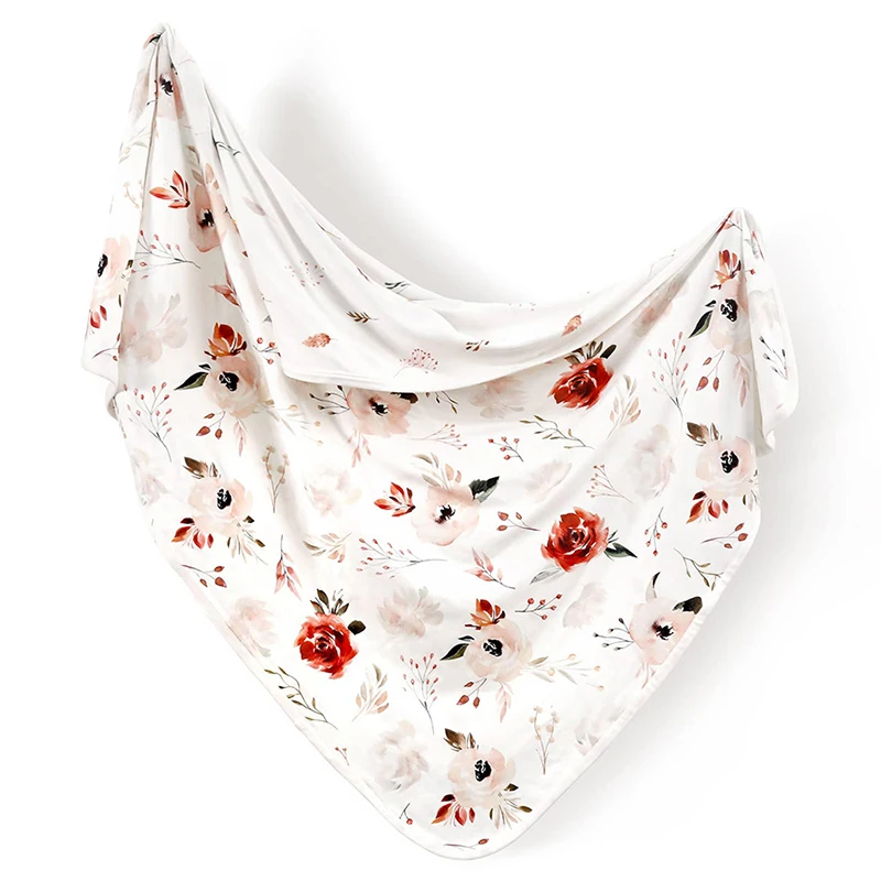 بطانيات أطفال بطانية قماط فائقة النعومة للفتيات والفتيان بطانيات استقبال مزدوجة الطبقات قابلة للعكس 39 × 30 بوصة