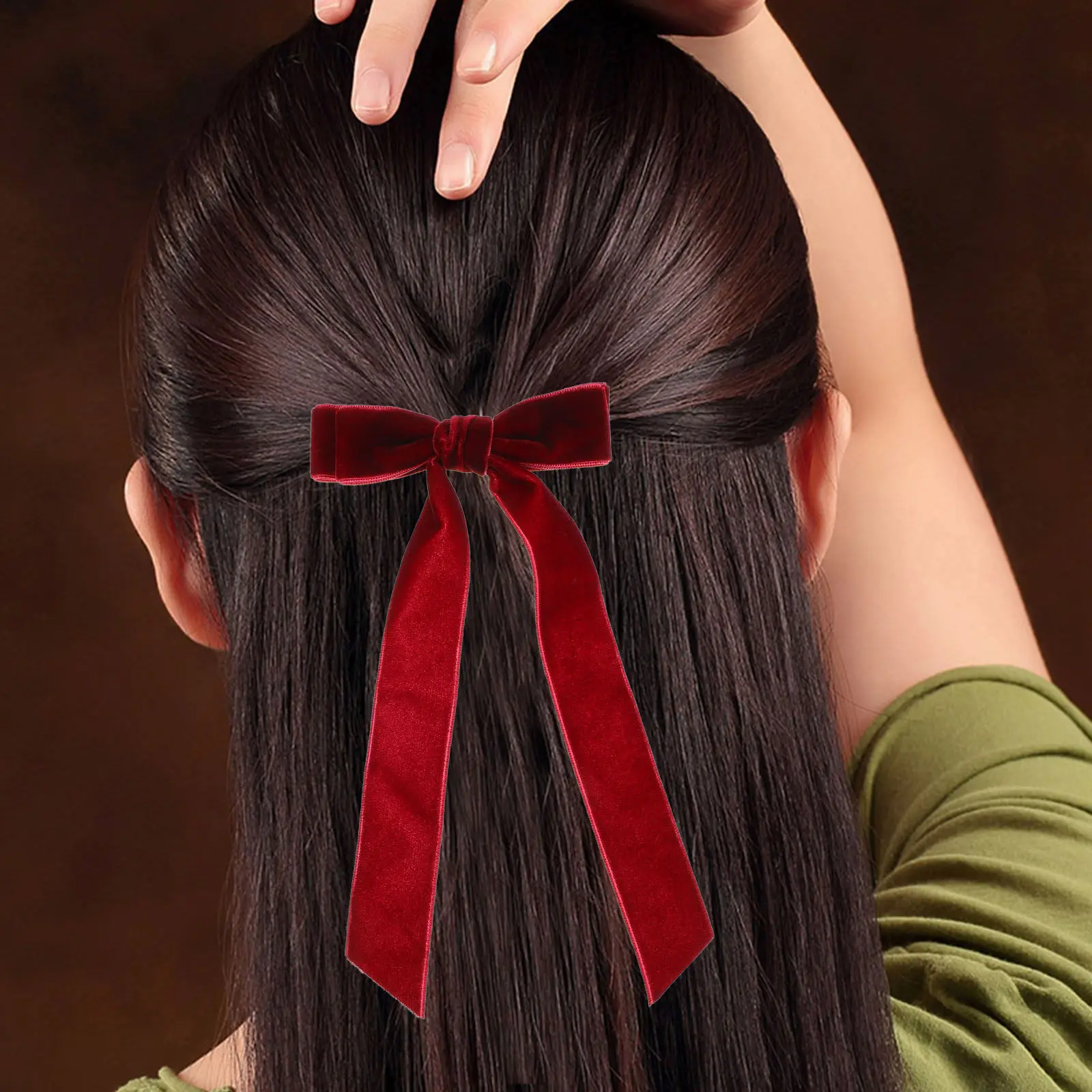 

3Pcs Hair Clips Bow Sweet Princess Style Top Clip Versatile Soft Comfortable Hair Barrettes for Girls Party Wedding Everyday