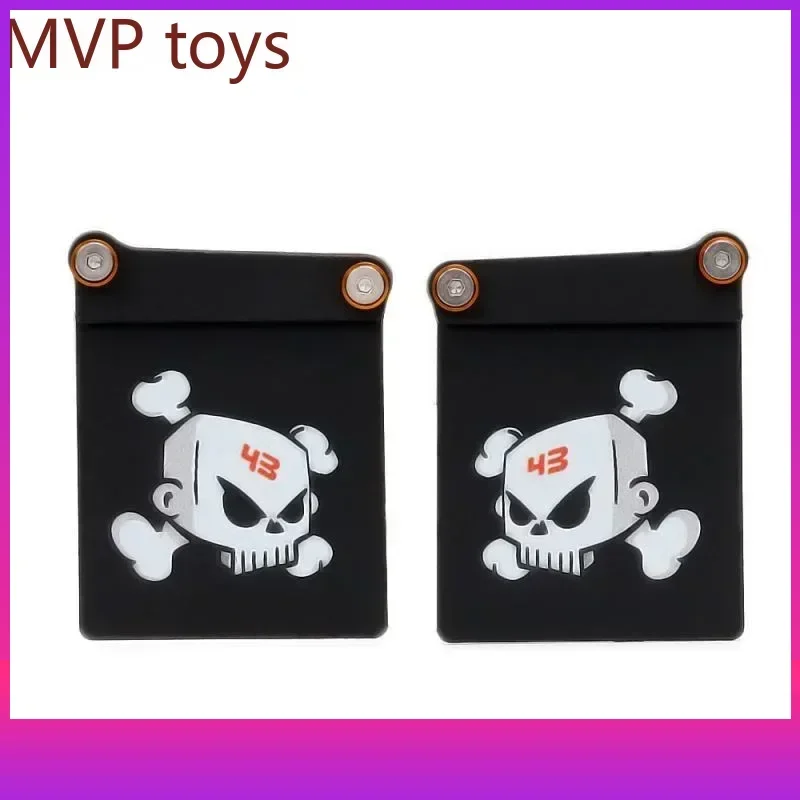 Rubber Quarters Achterspatbord Spatlappen Set voor RC 1/10 Team Losi XXX-SCT TEN-SCTE Baja Rey Desert Truck