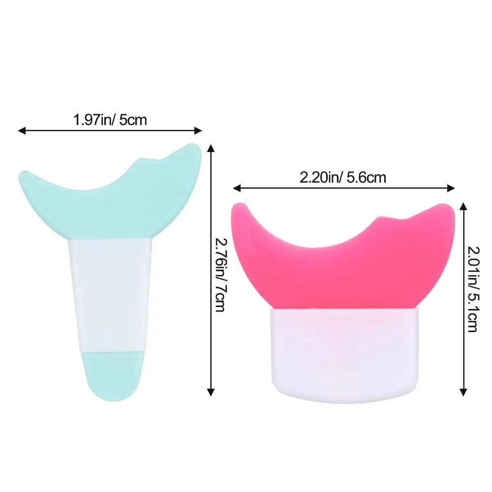 Multifunctional Professional Beauty Eyebrow Mascara Baffle Shaper Eyeliner Template