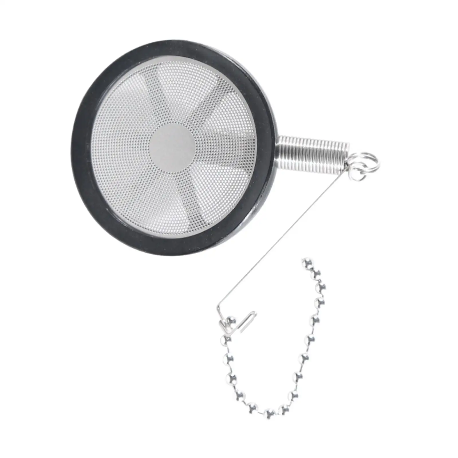 Сифонный фильтр для кофе из нержавеющей стали, простой в использовании с цепочкой, кофейные аксессуары для кофеварки, многоразовый для кофейни, дома