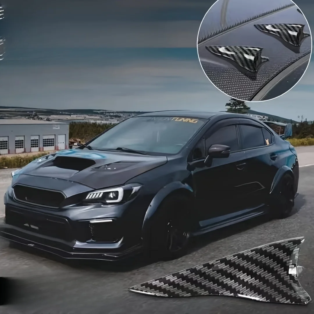 

Внешний спойлер на крышу автомобиля, заостренная декоративная клейкая модификация, универсальная наклейка на спортивный спойлер автомобиля, персонализированный декоративный спойлер, креативный автомобильный спойлер, спойлер нового дизайна