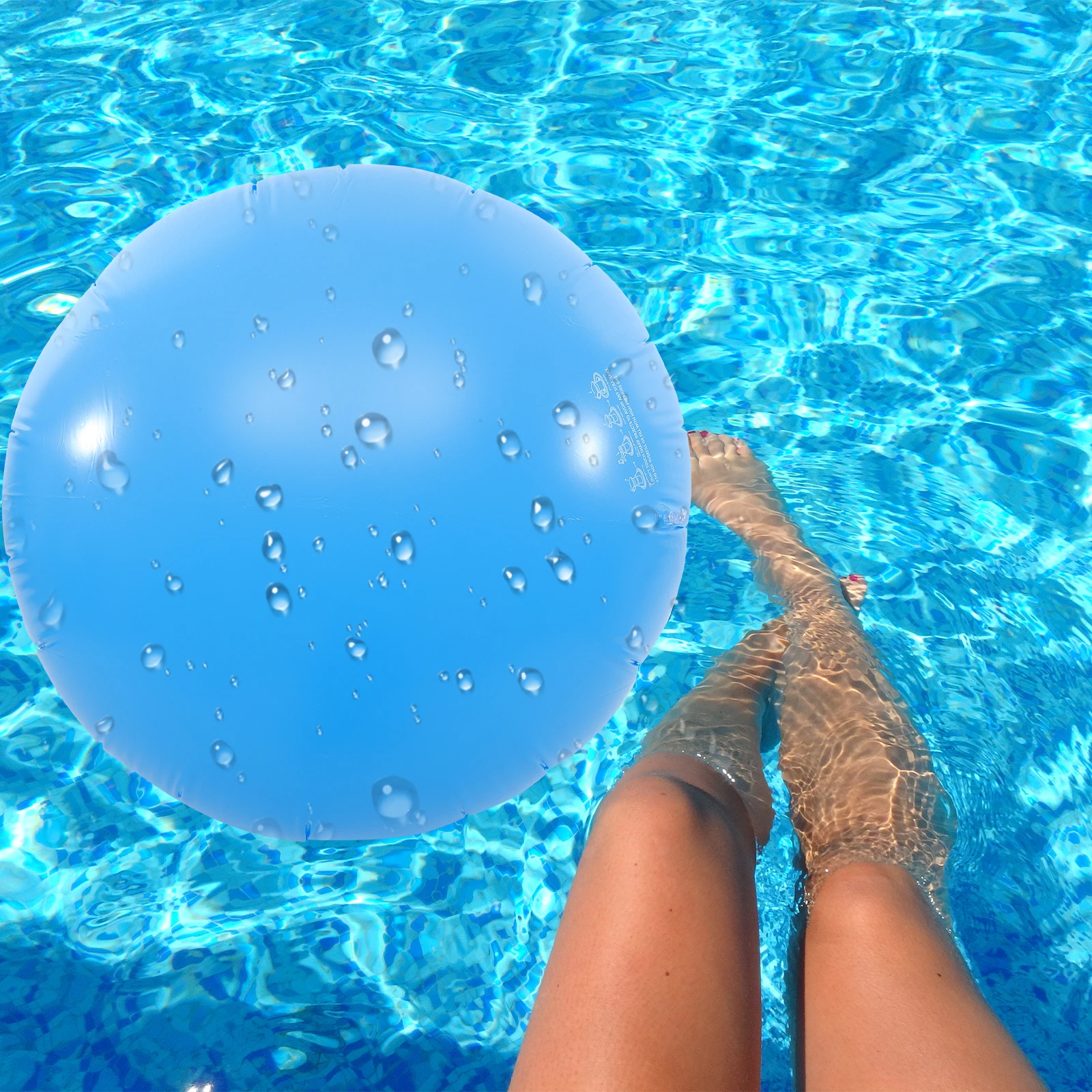 

Winter Pillow Inflatable Swimming Pillow for Above Ground Pool Cold Resistant Pool Supplies Durable PVC Reinforced Grommets