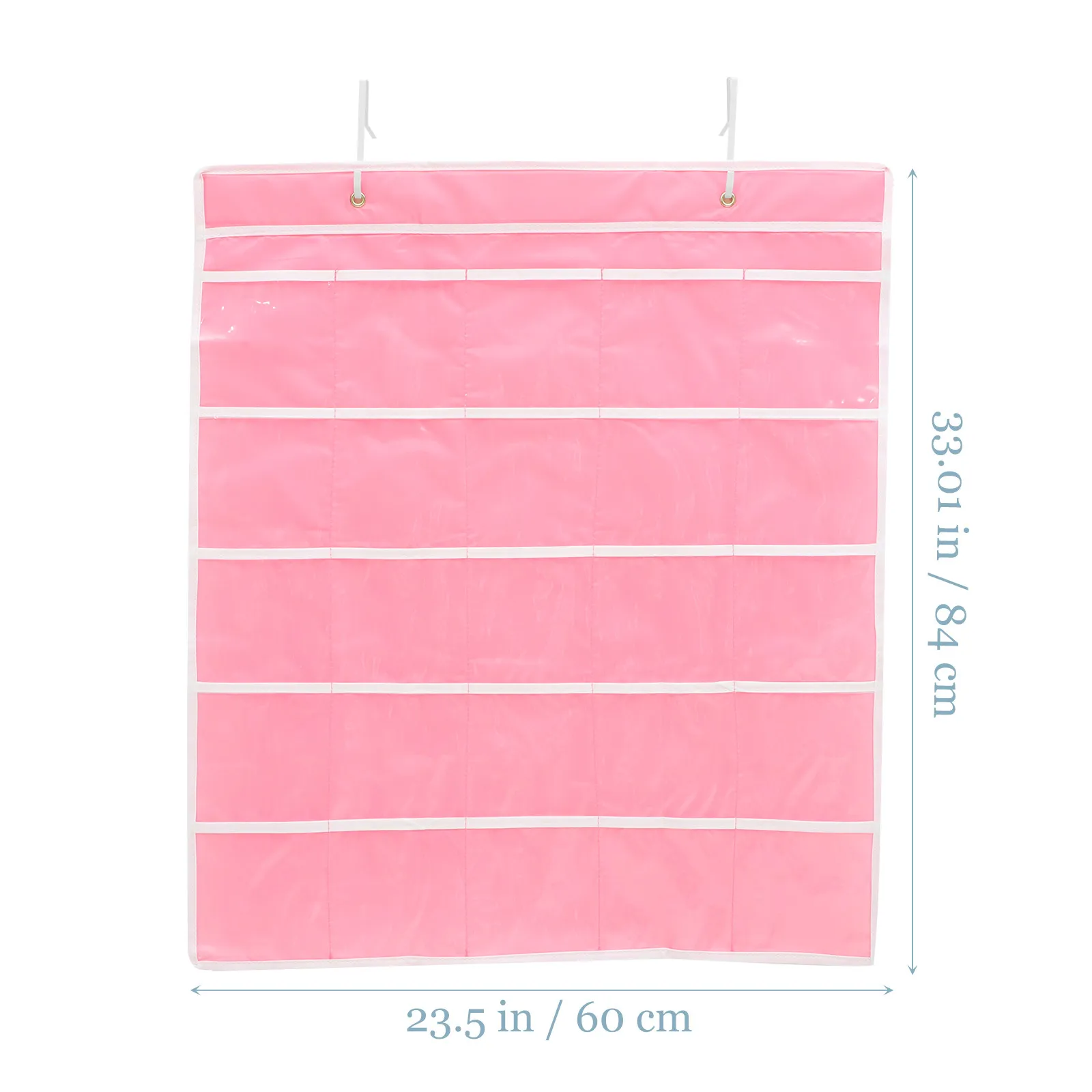 Wall Storage Bag Multi-Grid Cell Phone Organizer Hanging Pocket for Classroom Office Home Phone Holder Sundries