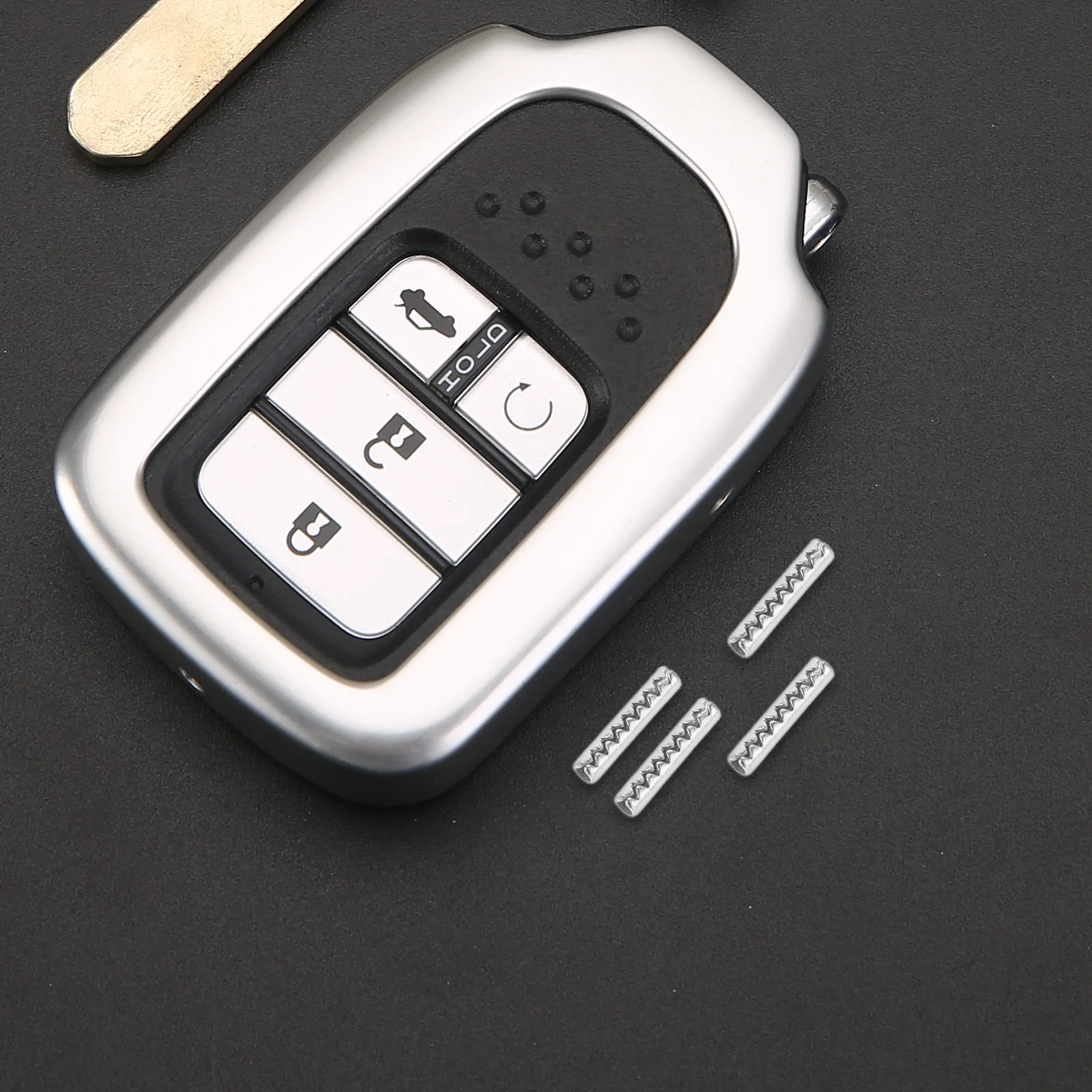 

200Pcs Stainless Steel Car Remote Key Pins 6Mm Diameter Flip Key Split Pins 8Mm Length Mounting Bolts Replacement