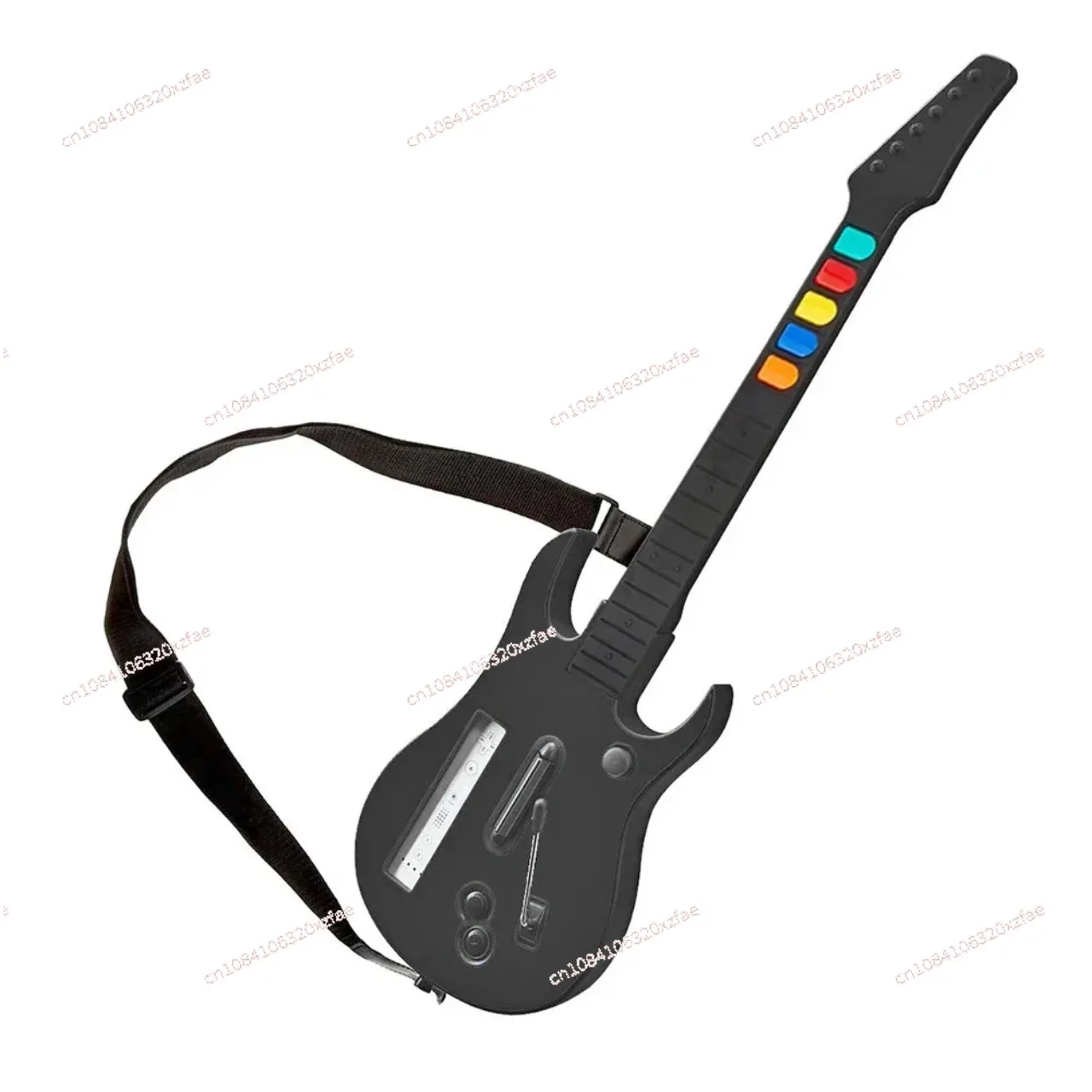 For Guitar Hero Rock Band 3 2 Game Accessories Portable Guitar Shaped Wireless Controller with Strap