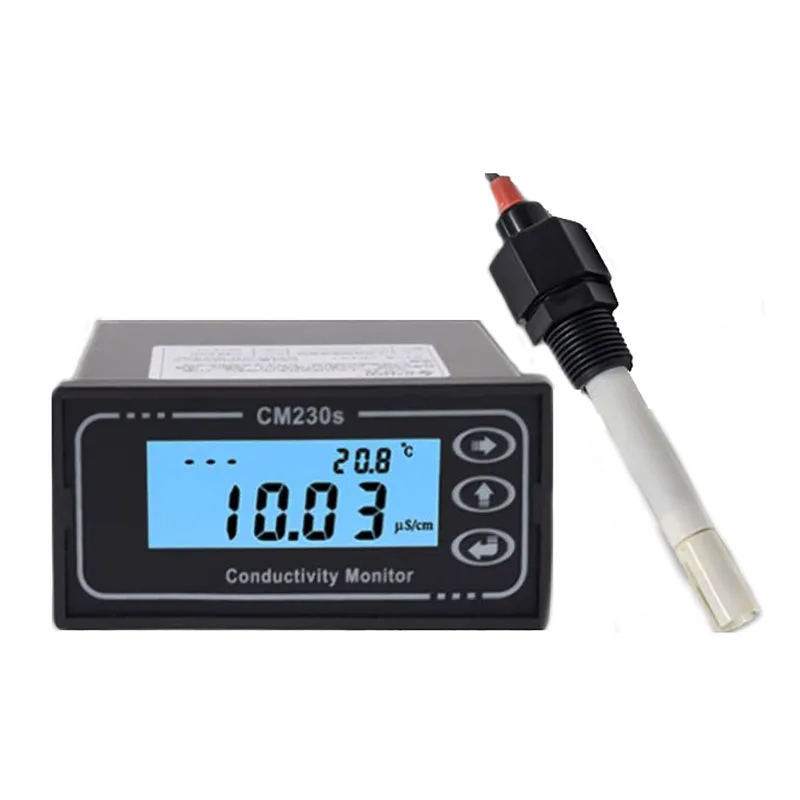 CM-230S Online Conductivity Meter TDS Meter EC Sensor Conductivity Adapts To A Variety OF Electrode Pure Water Monitors