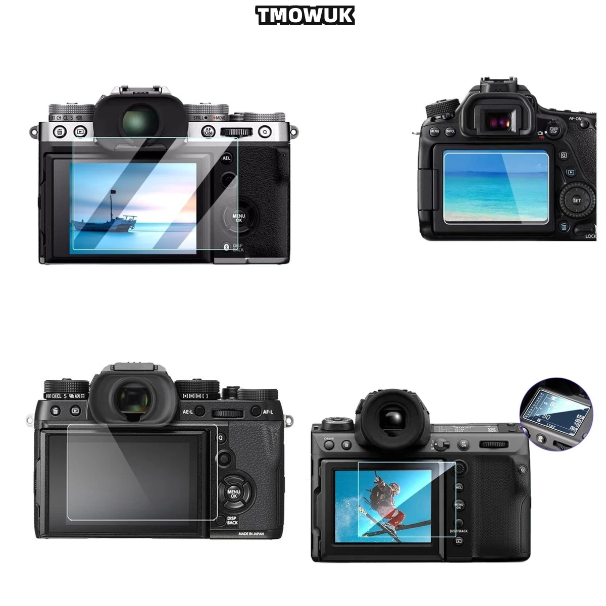 

For Fujifilm X-A7 XT200 Premium 9H Glass, Anti-Scratch & Ultra Clear