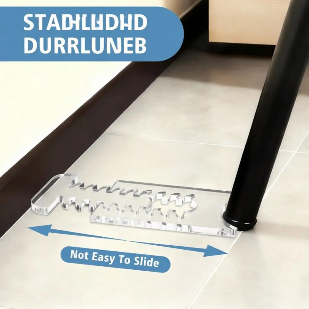 Fireproof Furniture Wall Spacer Acrylic Protector Anti Scratch Buffer Transparent Adjustable Support Fixator Home Tool