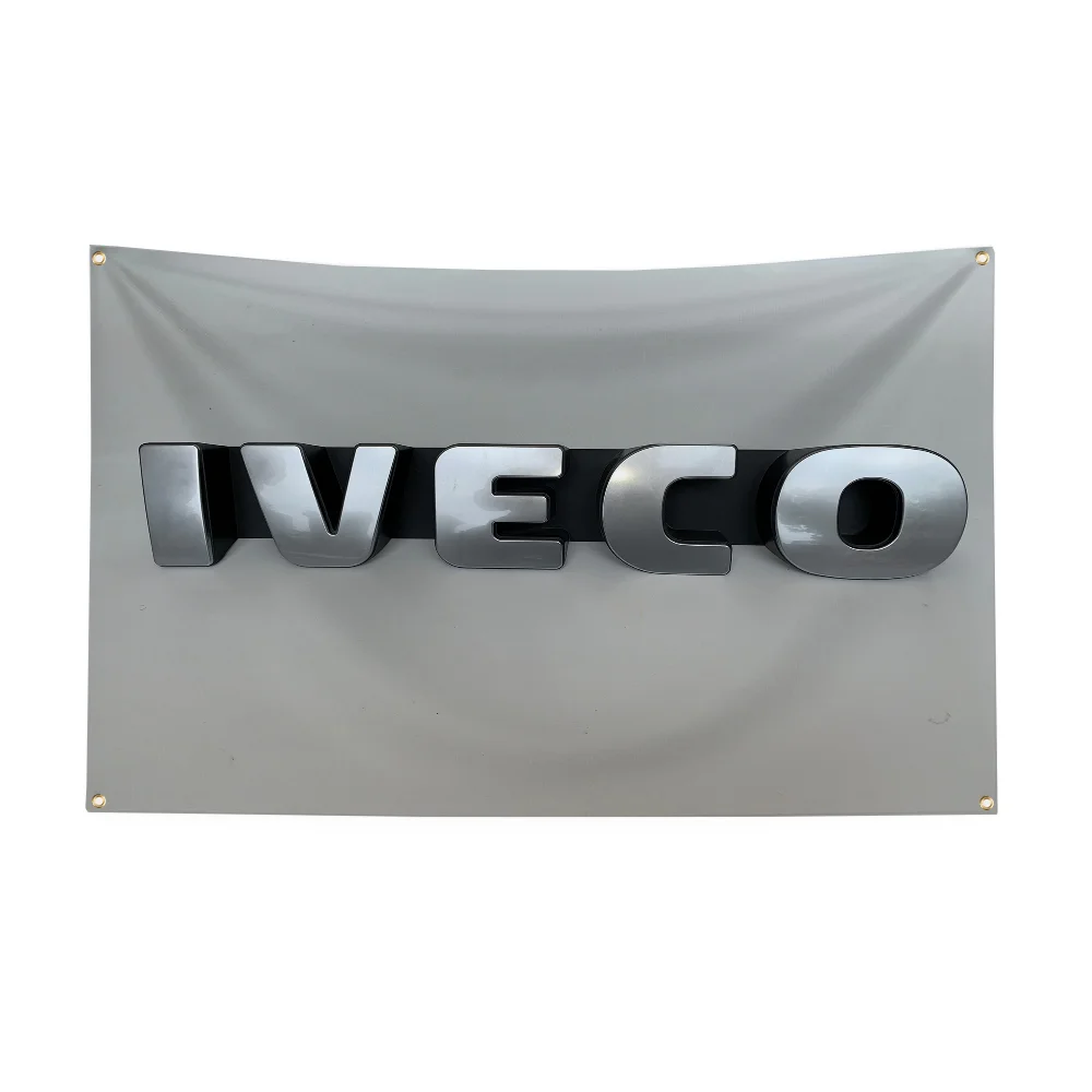 90x150cm IVECO Flag poliestere stampato decorazione casa o camera da letto Banner arazzo con quattro occhielli in ottone