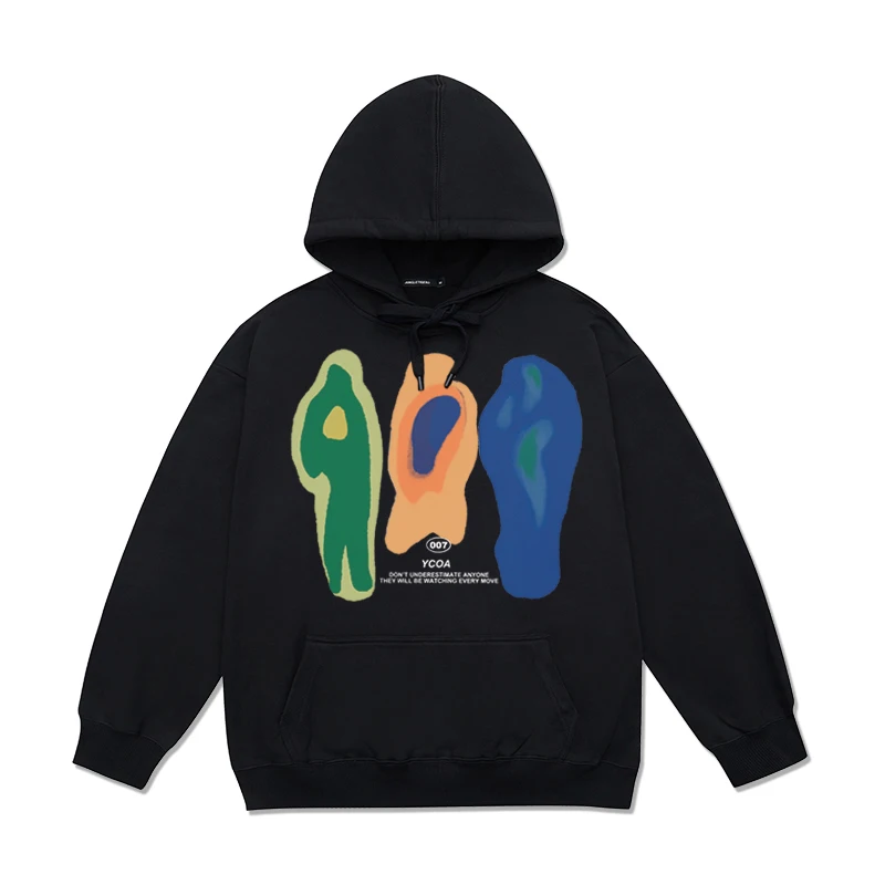 Oversized Cotton Hoodie - Korean Streetwear 4
