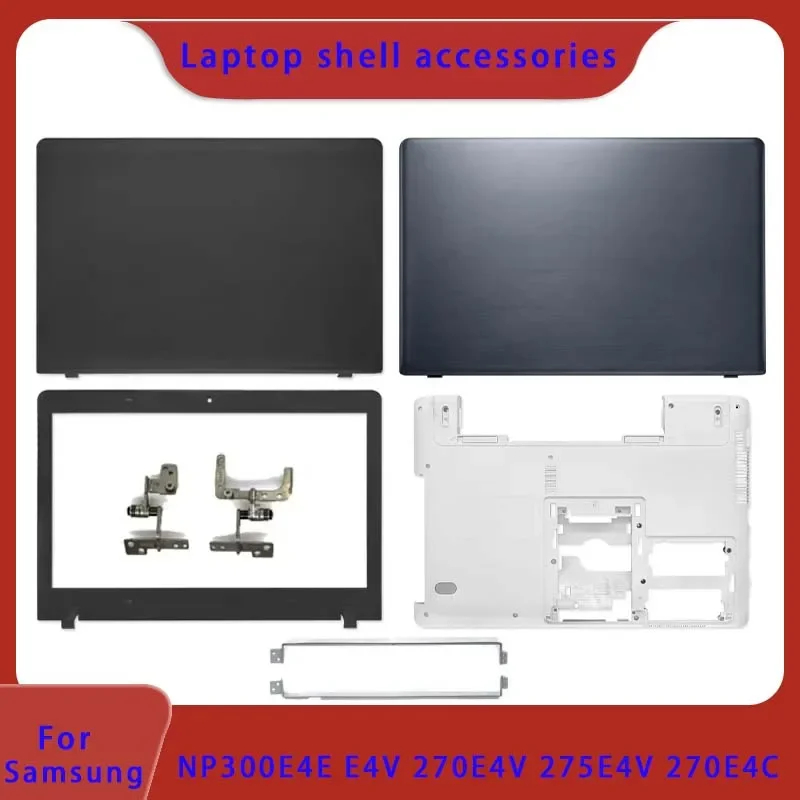 

OEM ЖК-задняя крышка/передняя панель/петля/подставка для рук/нижняя петля ABCD крышка для ноутбука Samsung NP270E4V 275E4V 300E4V 300E4E