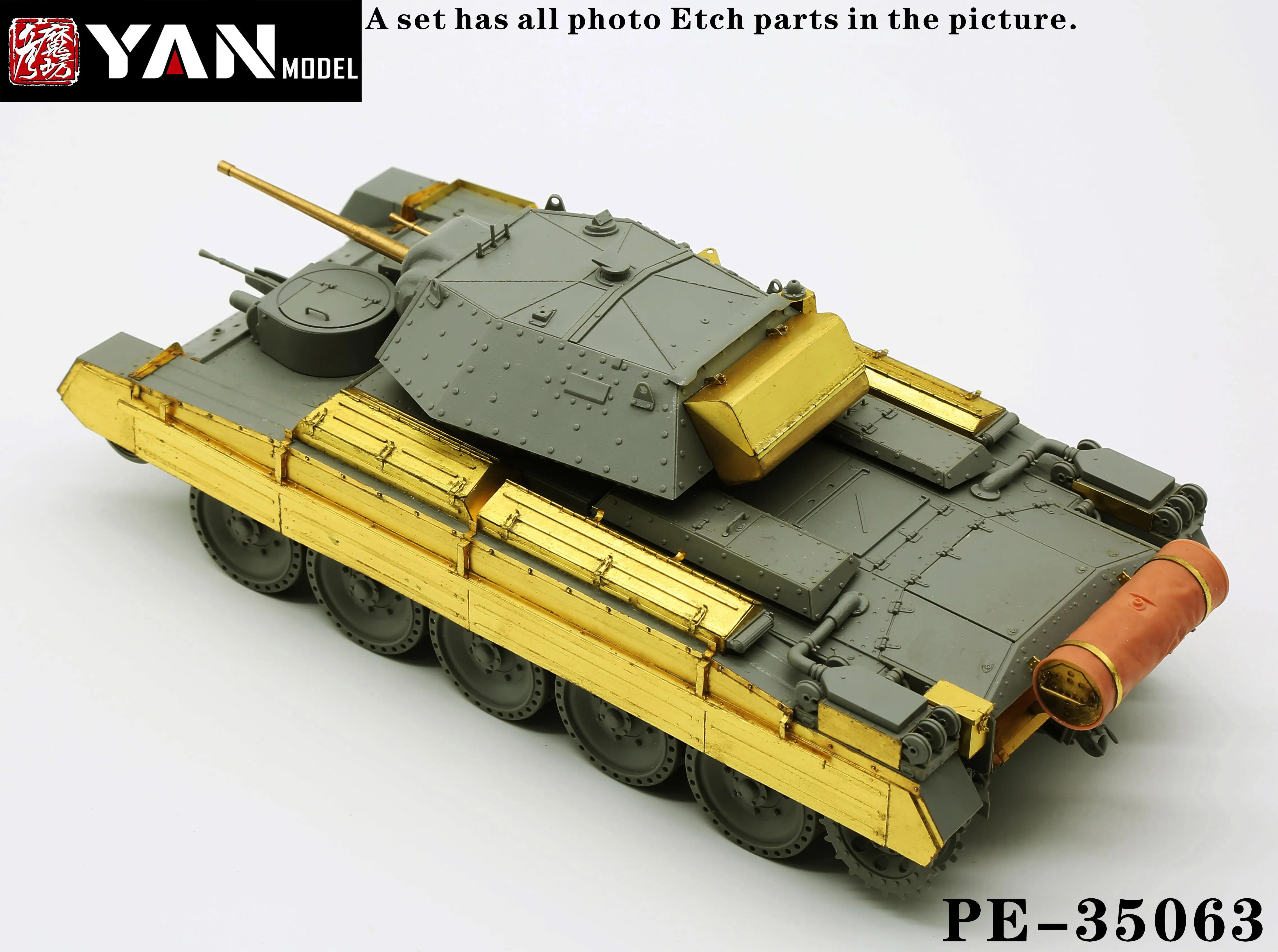 Yan Model PE-35063 1/35 BRITISH CRUISER TANK MK.VI (for Border Model BT-015)