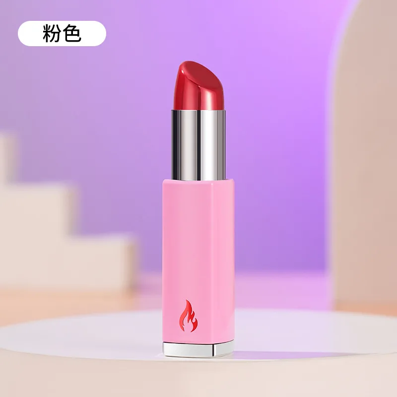 2024 Lipstick Styling Voice Controlled Lighter Gravity Sensing Tungsten Wire Ignition USB Lighter Women\'s Smoking Tool Gift