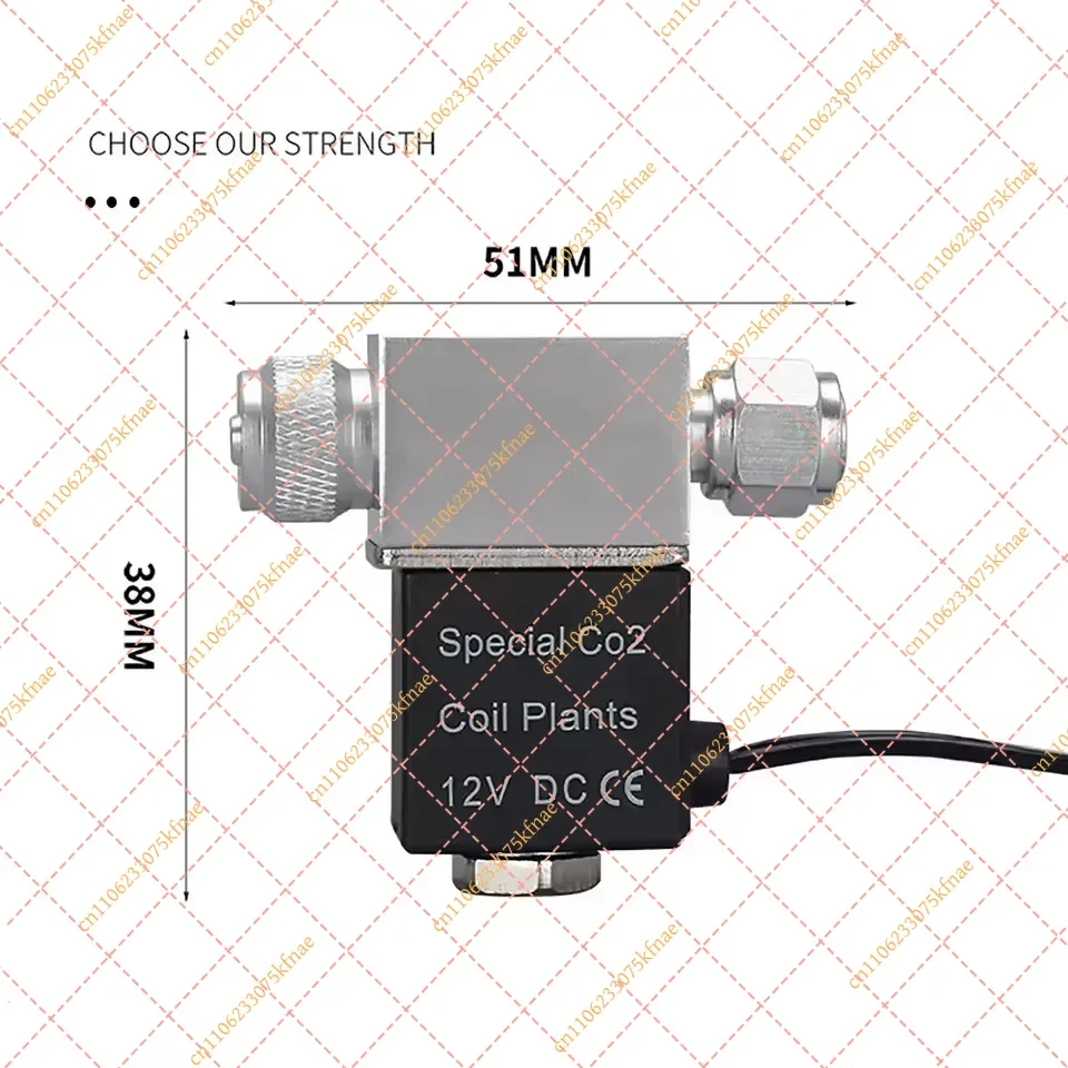 

Aquarium CO2 Regulator with Solenoid Valve | Single/Double Gauge Fish Tank Gas Controller