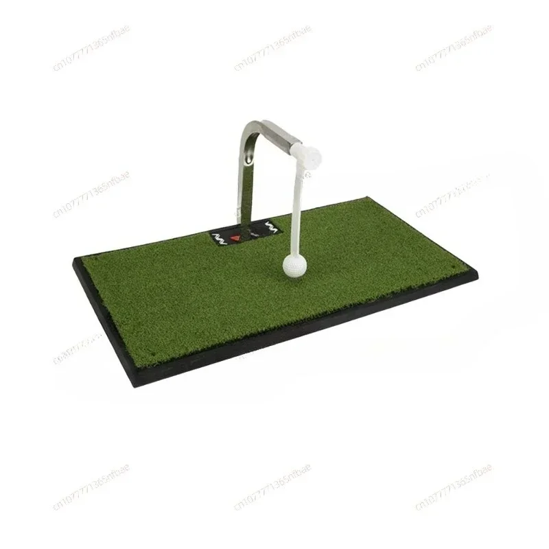 PGM Golf Swing Practitioner, Indoor Flat Strike Pad, Automatic Trainer 360 ° Rotating Impact