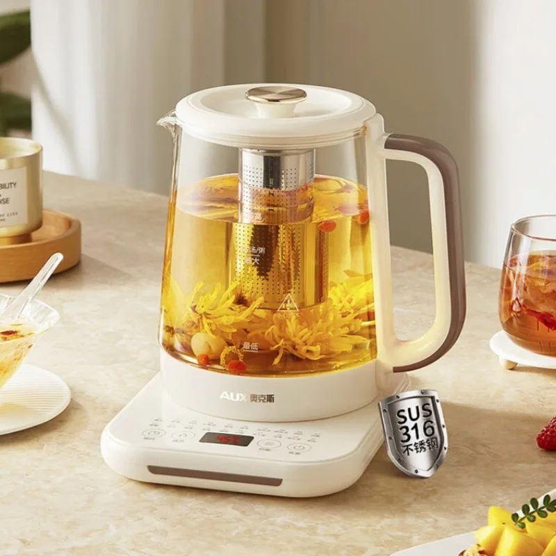 Health pot, stew pot, household kettle, glass constant temperature kettle, two-in-one, fully automatic.