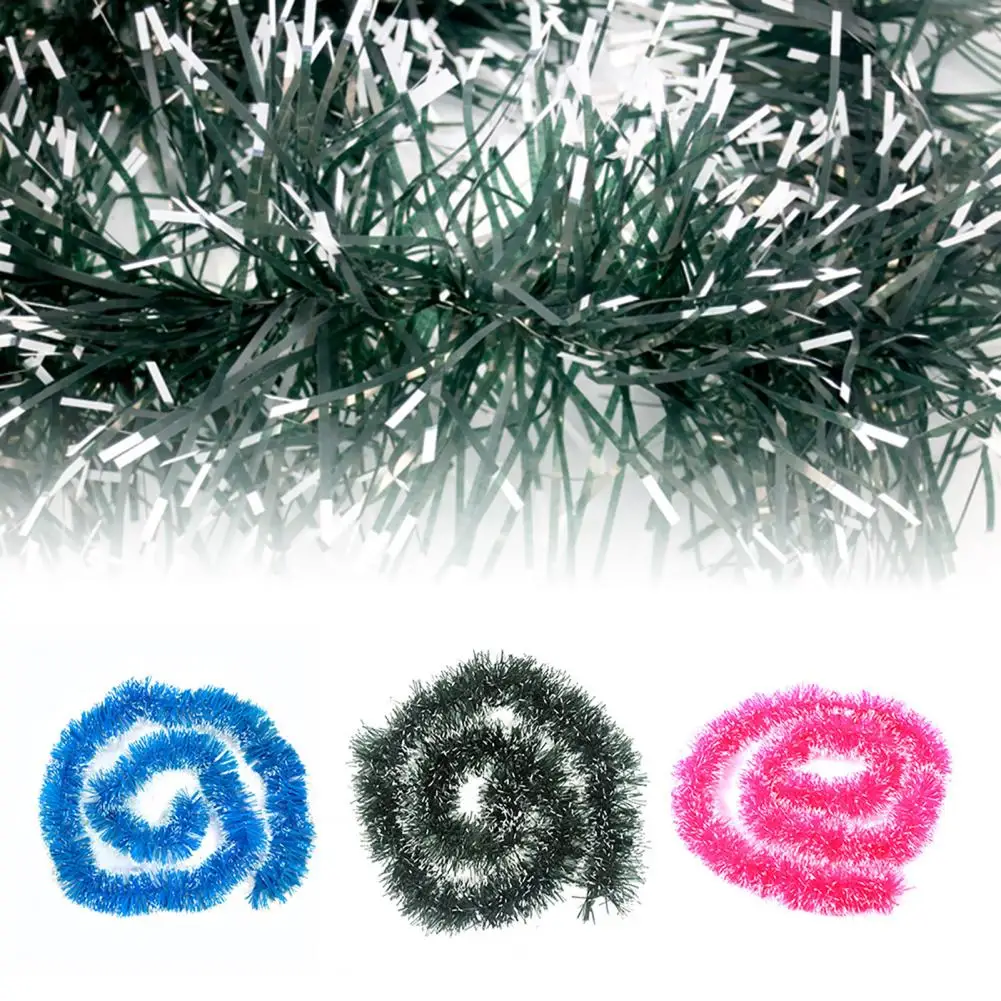 Garland PVC Festival Tinsel Christmas Tree Decorations Luxury Decoration Brush Christmas Tree Decorations