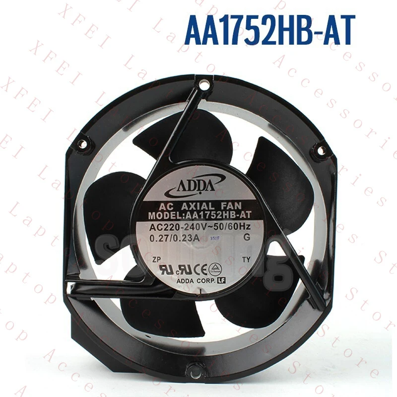 

D FOR ADDA AA1752HB-AT 17251 AC 220V/240V 0.27A/0.23A large air volume Computer fan
