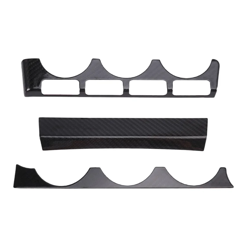 

X39A-For Subaru BRZ/Toyota GR86 Carbon Fiber Car Center Console CD Air Conditional Panel Trim Sticker Interior Accessory Package