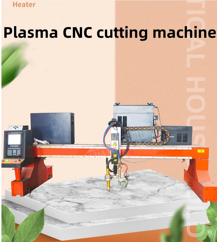 Gantry CNC Cutting Machine Plate Desktop Flame Cutting Machine Flame Plasma Dual Purpose Metal Glass Fiber Laser Sheet Metal Dwg