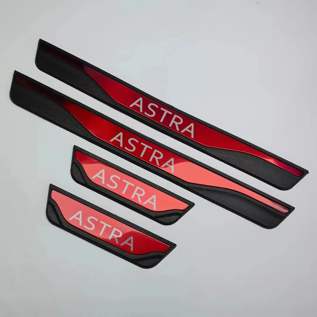 For Holden ASTRAS Bk Bl Accessories Stainless Car Door Sill Kick Scuff Plate Protector Trim Cover Pedal Guard 2015 2016 - 2024