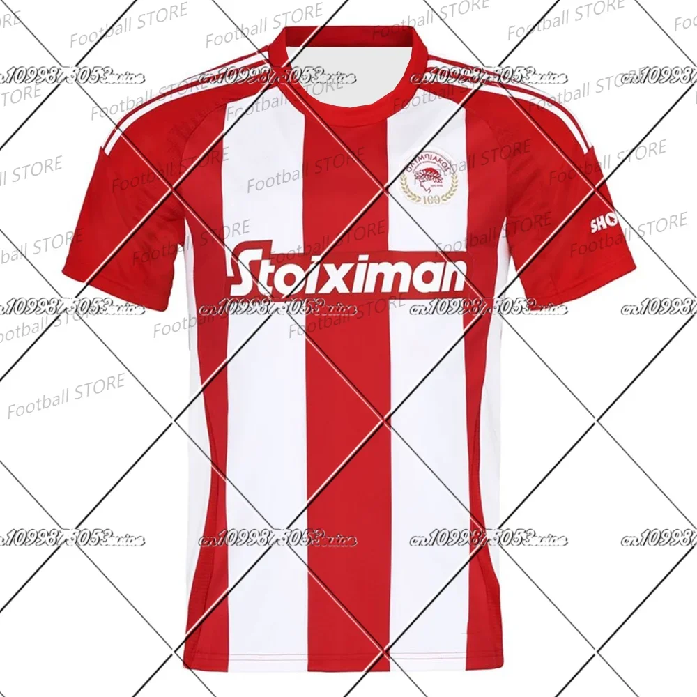 

Moto New Arrivals Football Men Football Jersey Greece Quick Drying Outdoor Athletic Olympiacos Piraeus Jersey Adult KID Jersey