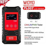 WOYO PL007 CAN LIN PWM Tester, For Automotive Diagnostic Tool Auto-recognize CAN-H & CAN-L, PWM Digital Measuring Instrument