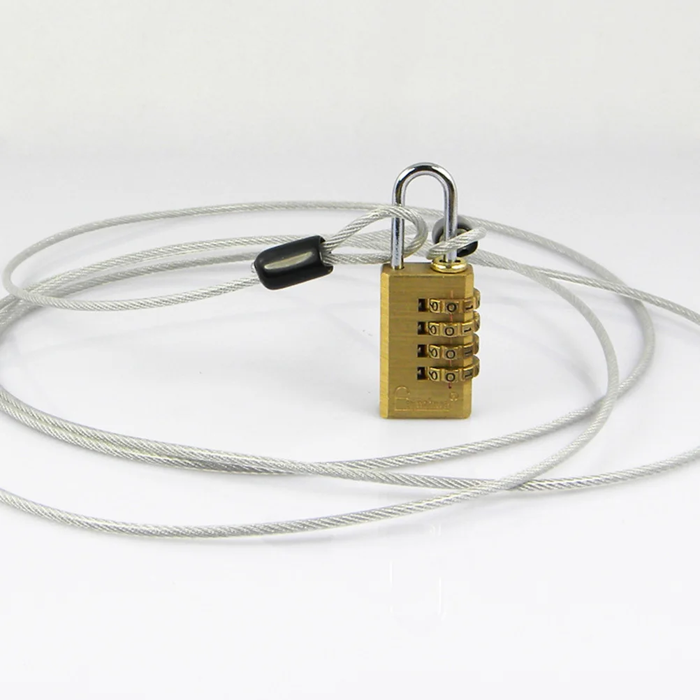 

4 шт. 2-метровых стальных тросов в оплетке, прочные, устойчивые к коррозии и ржавчине, для перил лестниц, проходов, проектов DIY, длинные, гибкие