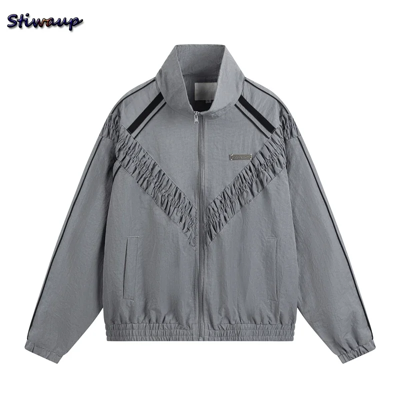 Couple Matching Bomber Jackets Women's Fashion Varsity Jacket Spring 2025 Fashion New in Bombers Oversize Femme Outdoor Clothes