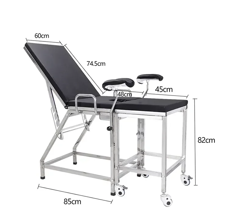 Factory wholesale price clinic examination couch bed gynecology chair delivery table gynecologist chair SIN-FGB01