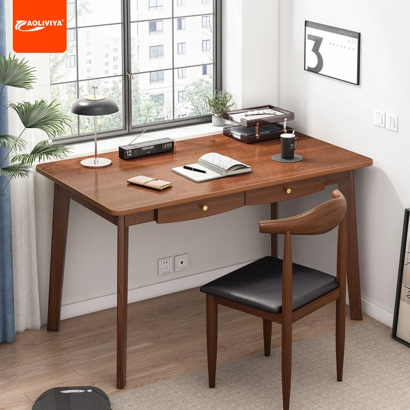 AOLIVIYA Desk Home Student Simple Modern Simple Rental Bedroom Study Writing Desk Small Table Desktop Computer