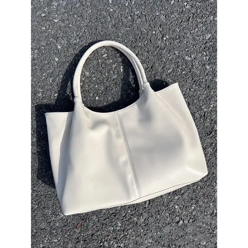 PU Leather Women Shoulder Bag Large Capacity Brand Ladies Handbag Fashion Commuting Female Big Totes Bolsa Casual Hand Bag