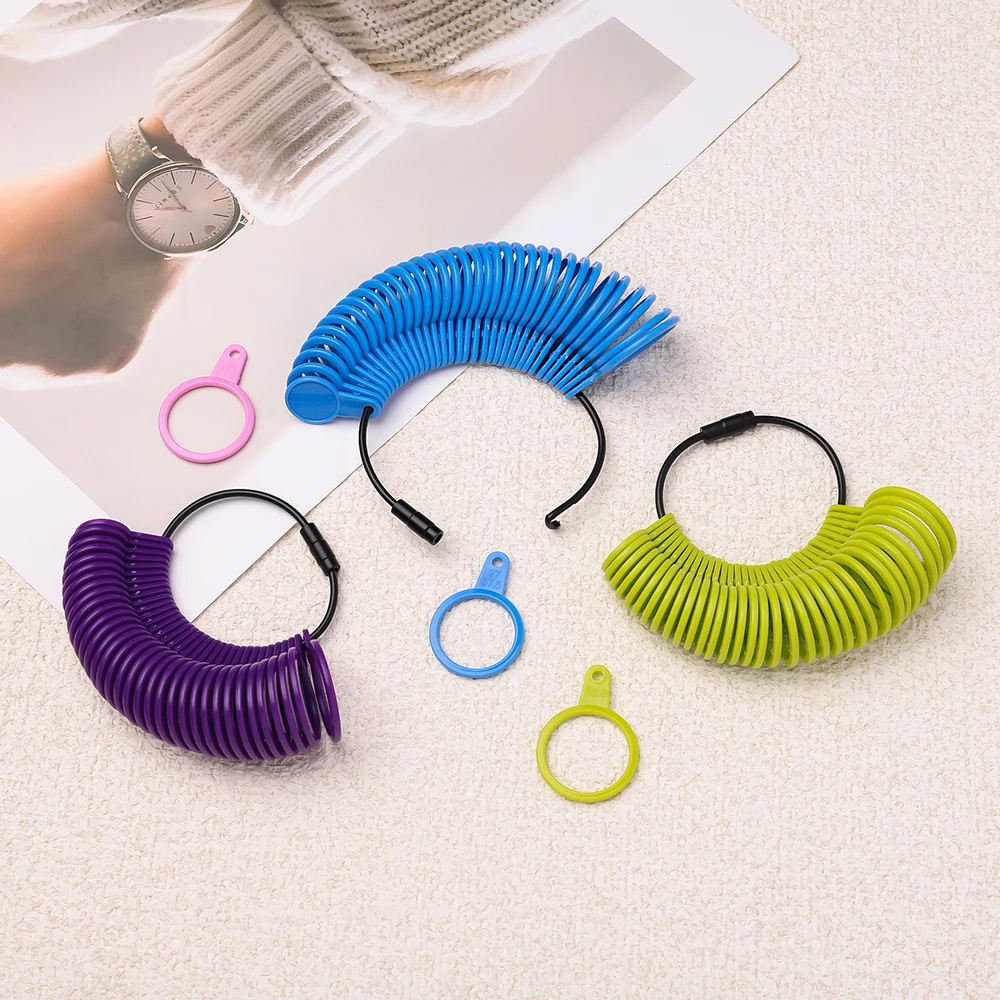 1 Buah Alat Perhiasan Pengukur - Ring Sizer Measuring Tool Mandrel Set ulasan dan harga