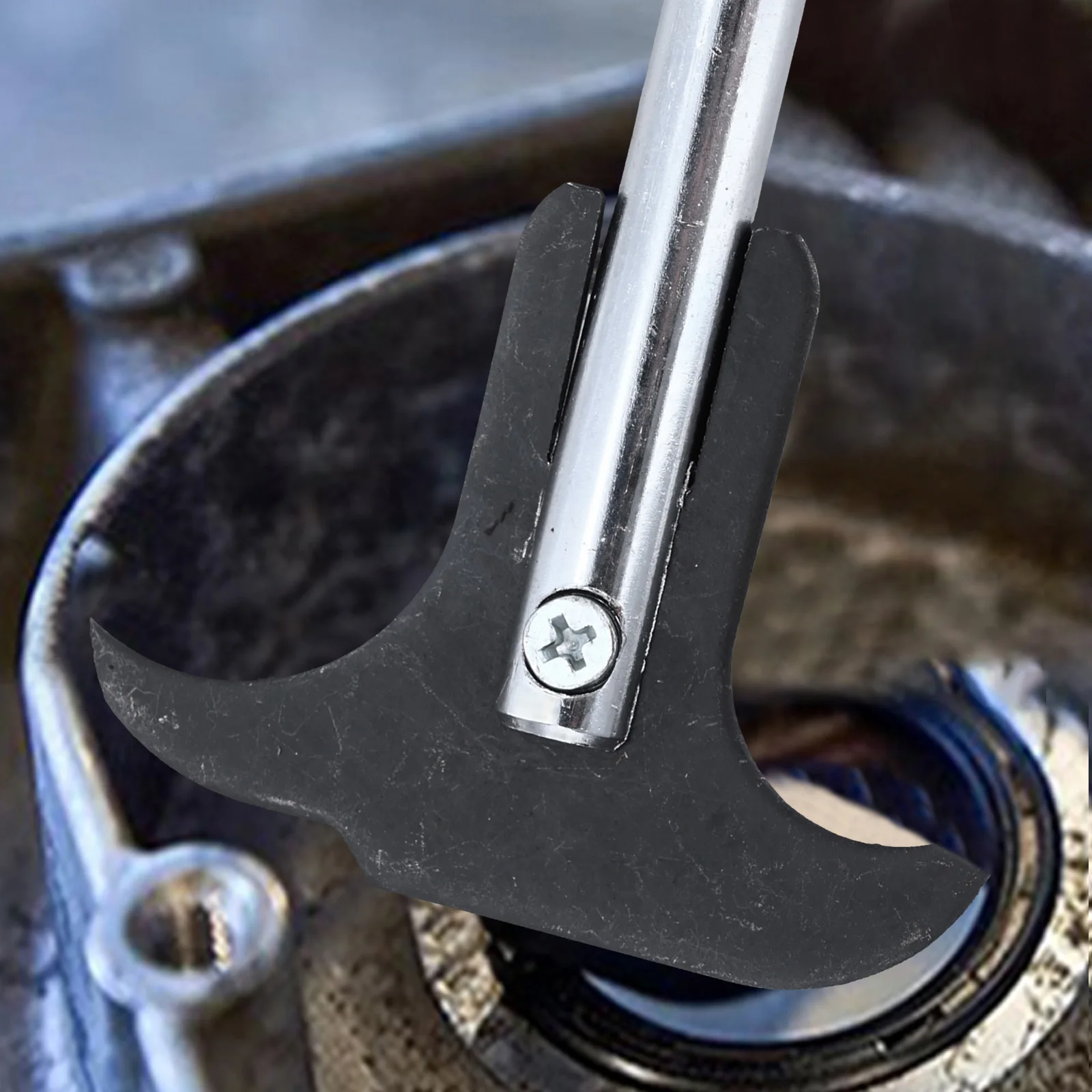 Car Repair Red Black Silver Practical Oil Seal Puller Versatile For Different Applications Black Oxide Coating