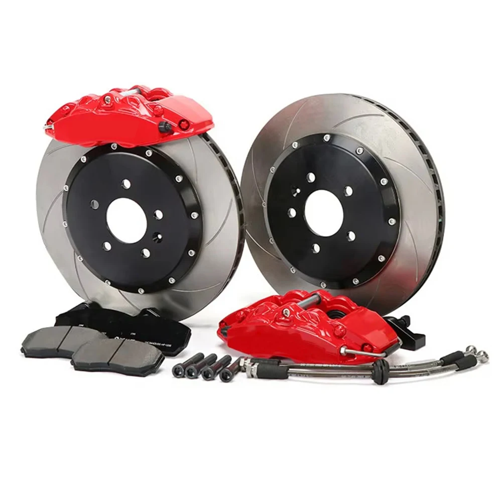 

Big Brake Caliper kit includes brake caliper, brake disc and brake pad for Mitsubishi EVO9 Front Brake Kit