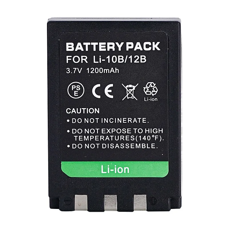 Batería LI-12B/10B para cámara Olympus u300 u400 u410 500 600 800