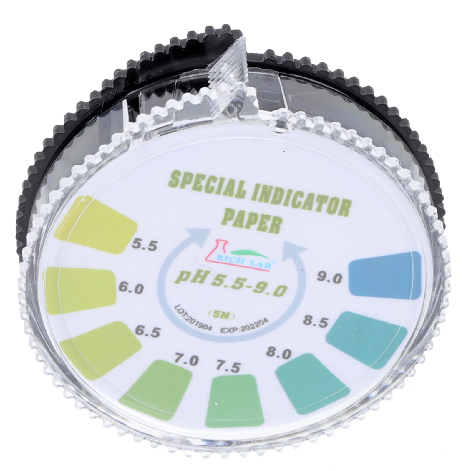 

1pc Acid Alkali Test Paper PH Tester Strip Swimming Pool Drinking Kit 5M Roll Plastic Tool Water Soil Quality Checker