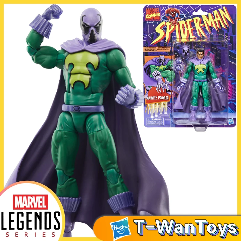 

Hasbro Marvel Legends Series Spider-Man The Animated Retro-Style Marvel's Prowler Collectible 6-Inch Action Figure Original New