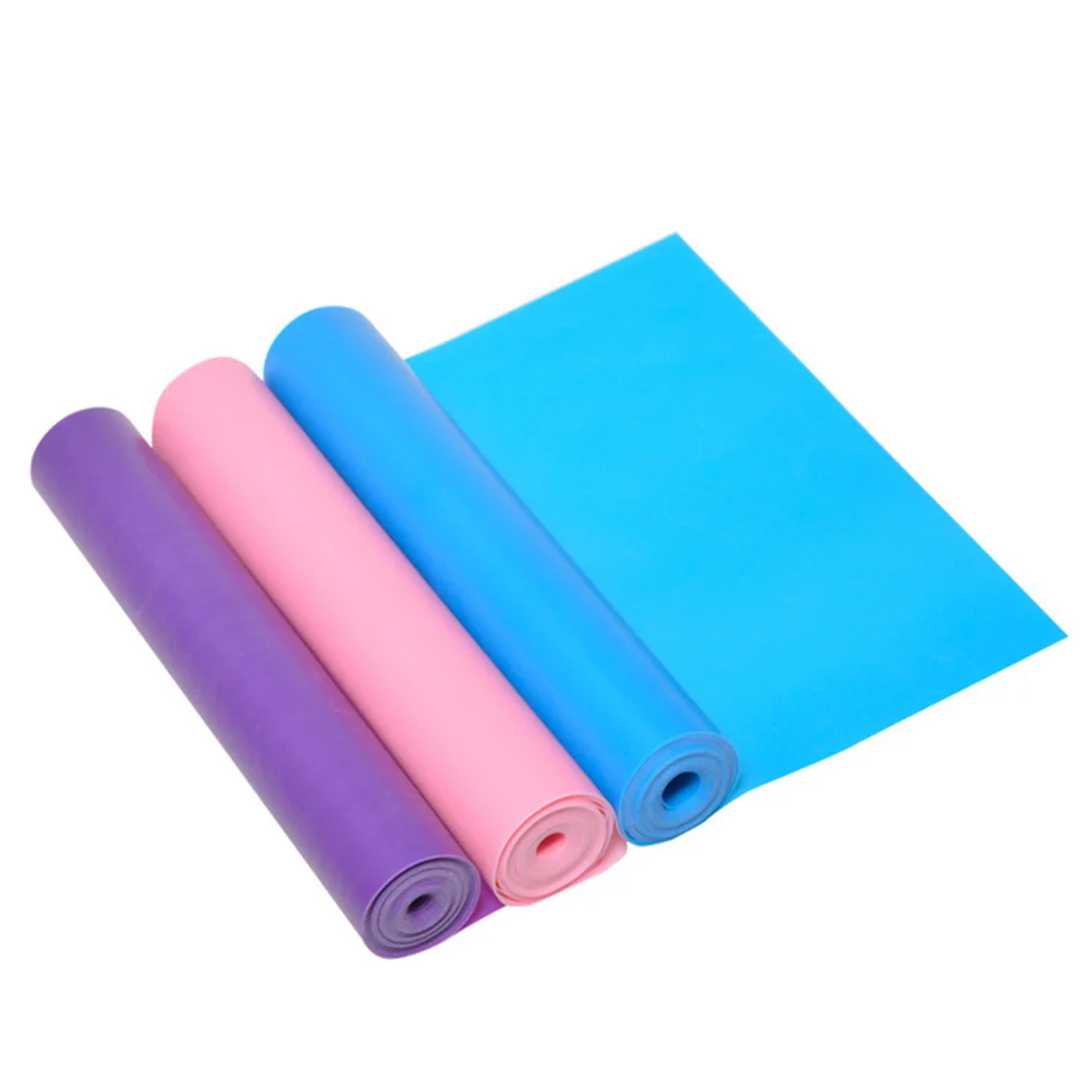 

3 Pcs Elastic Band Yoga Resistance Strap Non-slip Stretch Loop Exercise Belt Men Women