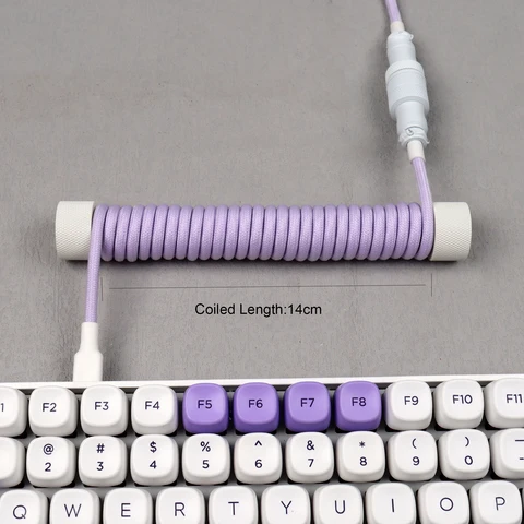 Спиральный органайзер для кабелей USB-C LANO — фото устройства