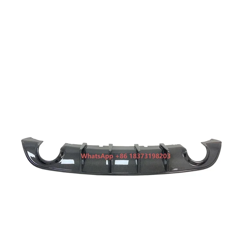 

Car Body Kits Carbon Fiber Rear Bumper Diffuser Lip Spoiler for 2015-21 Dodge Charger SRT Glossy Black Spoiler