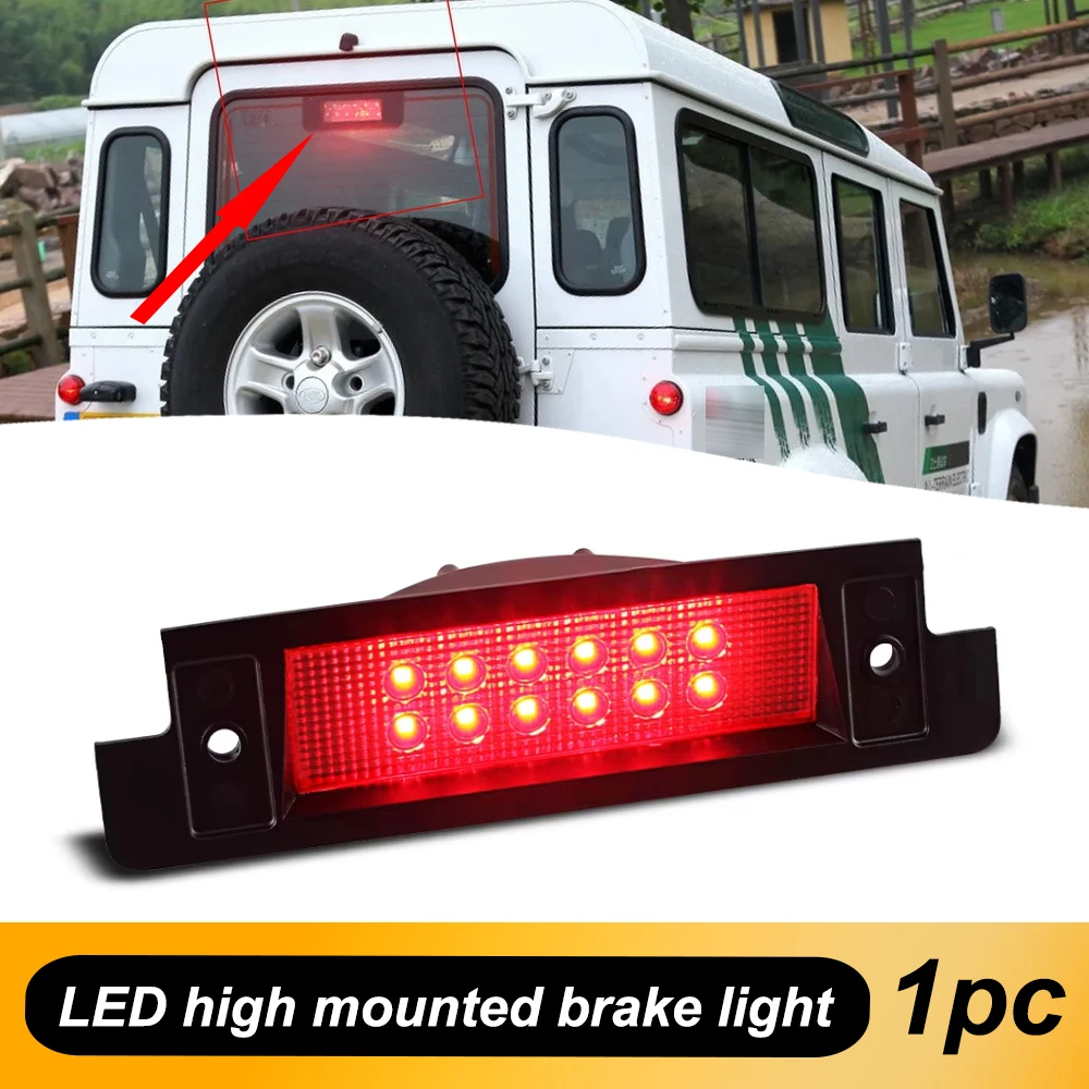 

3-й светодиодный задний стоп-сигнал высокого уровня для Land Rover Defender, все модели 90/110/130 1990-2010 2011 2012 2013 2014 2015 2016