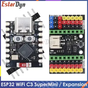 Bilashmart ESP32 C3 MINI Development Board ESP32 SuperMini Development Board ESP32 C3 Development Board WiFi Bluetooth Expansion Board