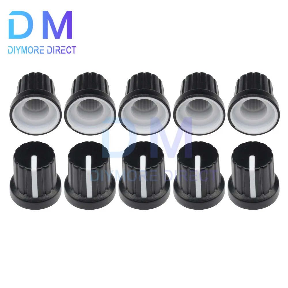 

10PCS/lot Potentiometer Knobs WH148 Potentiometer Knob Cap