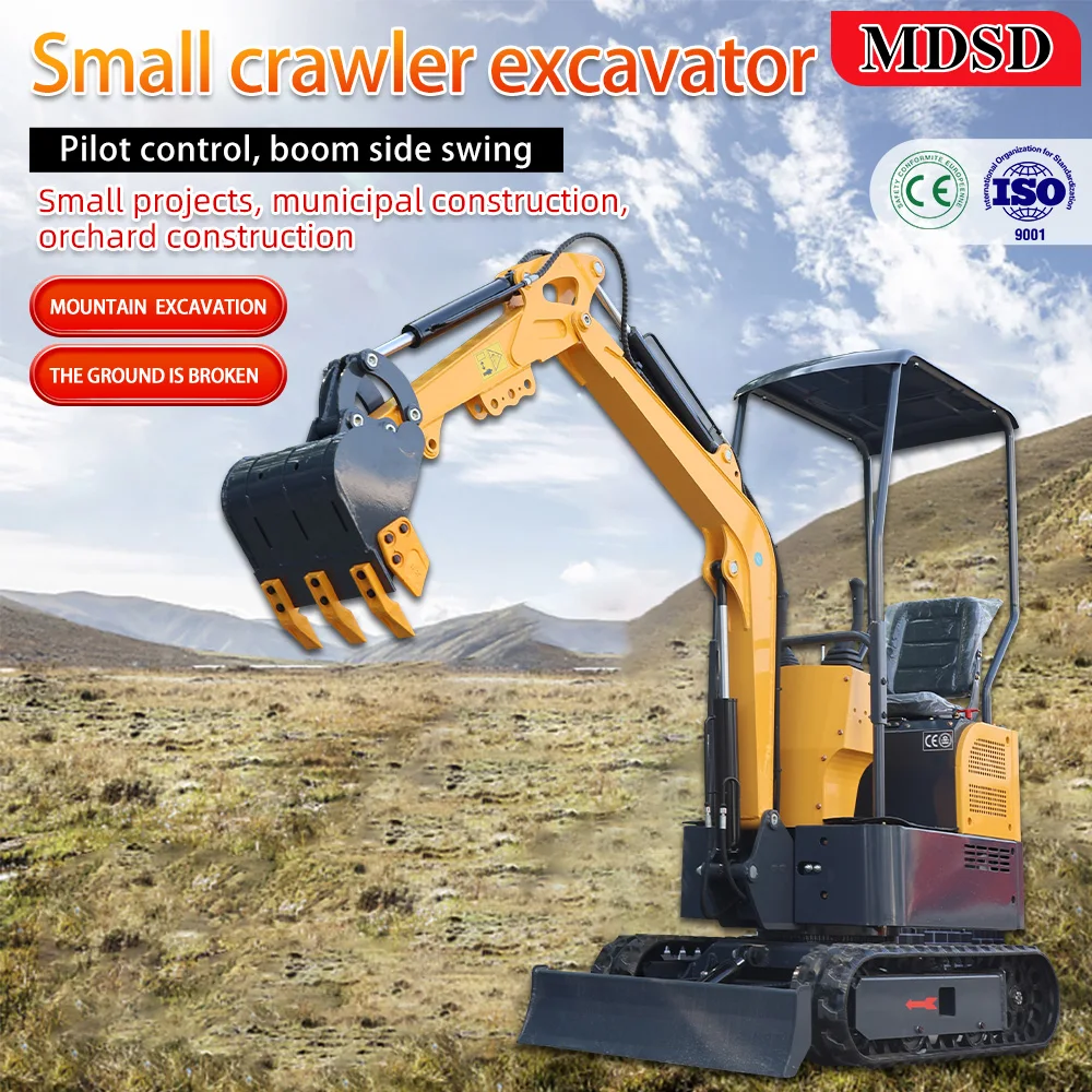 무료 배송 2톤 미니 굴삭기 (쿠보타 엔진 탑재) 유로 5 맞춤형 디젤 크롤러 굴삭기 빠른 배송