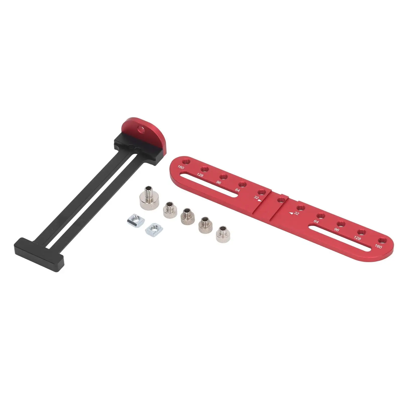 

Hole Drill Guide with Stainless Steel Sleeve & Aluminum Alloy Handle - Durable Punch Locator Tool