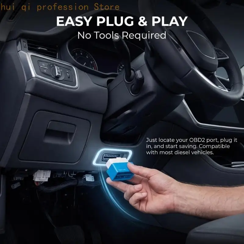 1/2 Stücke Automobil Power Upgrades Öl Sparen OBD2 Auto Öl Saver Energie Saver H8WE – Detail 8
