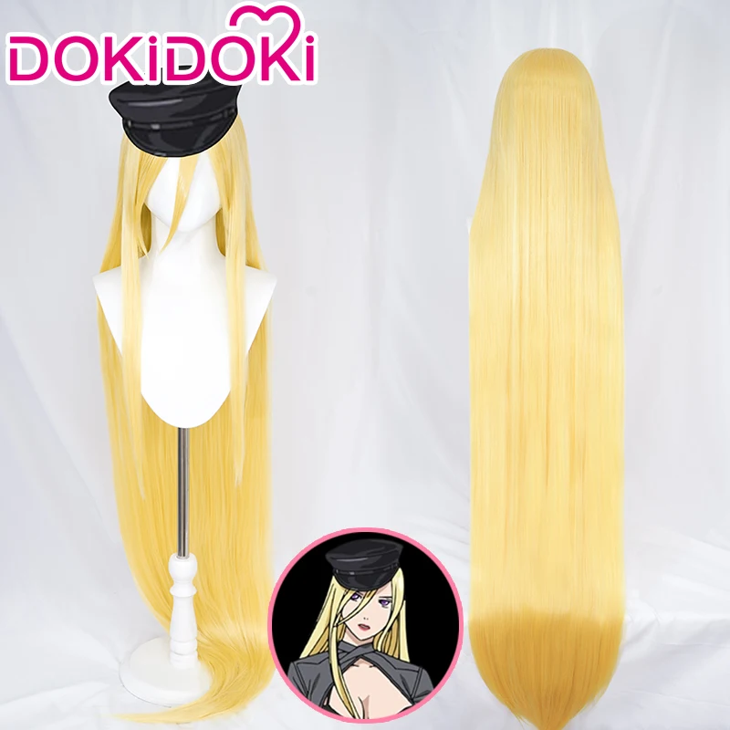 Bishamon Wig Cosplay Anime Noragami Cosplay DokiDoki Women Gold Long Wig Bishamonten Cosplay Wig Halloween Free Wig Cap